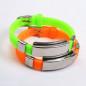 Medical Alert ID Bracelet – Waterproof! Choose Color. Custom Engraved.