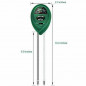 3-in-1 Soil Tester Meter For Garden Lawn Plant Moisture/Light/pH Sensor Tool US