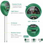 2PC 3-in-1 Soil Tester Meter For Garden Lawn Plant Moisture/Light/pH Sensor Tool