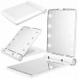 Folding Pocket Mirror Cosmetic Compact with 8 LED Lights Lamps Makeup Portable