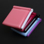 Folding Pocket Mirror Cosmetic Compact with 8 LED Lights Lamps Makeup Portable