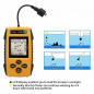 328FT Portable Fish Finder Depth Echo Sonar Alarm Sensor Transducer Fishfinder