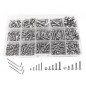 500pcs Stainless Steel Hex Socket Cap Head Bolts Screws Nuts M3 M4 M5 304 Kit