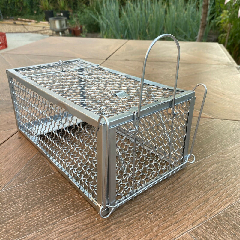 Live Humane Cage Trap for rats mice chipmunks rodents small animal Pest