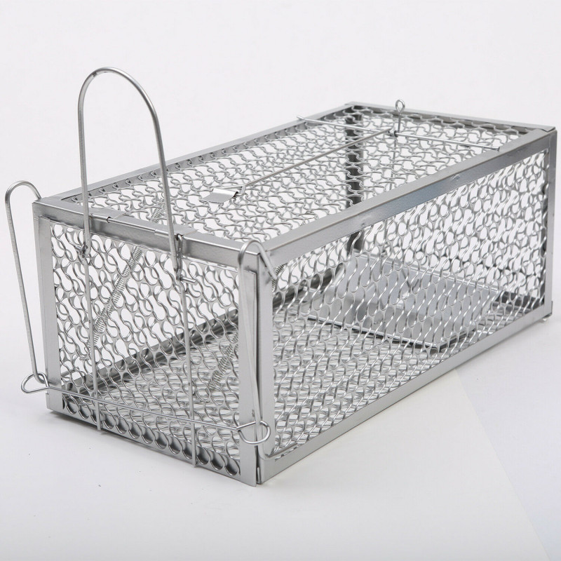 Live Humane Cage Trap for rats mice chipmunks rodents small animal Pest