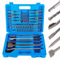 17PC Drill Bits & Chisel SDS PLRotary Hammer BIt Set Fits Bosch & Hilti Plus