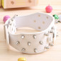 PU Faux Synthetic leather spiked Rivet dog collar Rivet FOR LARGE Dog / pitbull