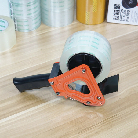 Heavy Duty Tape Gun Dispenser Packing Machine Shipping Grip Sealing Roll Cutter