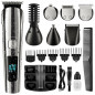 13PC Men's Beard Trimmer Cordless Hair Trimmer Hair Clipper Haircut Kit