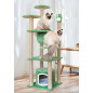 55" Cat Tree Tower Activity Center Large Playing House Condo For Rest Green