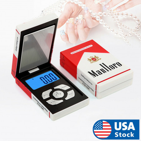 200g x 0.01g Digital Pocket Scale HCG-200 Jewelry Scale Gold Coin Reload