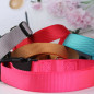 Nylon Personalized Dog Collar Custom Embroidered Name Durable pet collar