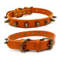 Spiked Studded Rivet Leather Dog Collar Pet Collar XS/S/M/L