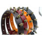 Spiked Studded Rivet Leather Dog Collar Pet Collar XS/S/M/L