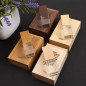 Wood+Crystal USB 3.0 Flash Drive Customize Logo Photography Wedding Pendrive 8GB