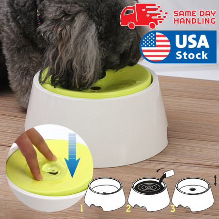 Pet Dog Not Wet Mouth water dispenser Cat dog  water Drinking  bottle 40 oz