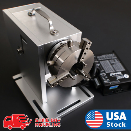 AOK Laser Rotary Attachment Rotation Axis For Fiber Laser Marker