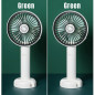 2Pack Portable Rechargeable Fan Handy Fan Pocket Size Air Cooler USB w/ Battery