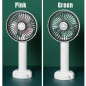 2Pack Portable Rechargeable Fan Handy Fan Pocket Size Air Cooler USB w/ Battery