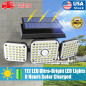 2Pack Solar Lights Motion Sensor, Security LED Waterproof Adjustable head