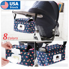 Baby Stroller Organizer Storage Buggy Pram Pushchair Mummy Bag Bottle Holder