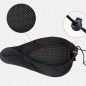 Padded Bike 3D Gel Saddle Seat Cover Bicycle Silicone Soft Comfort Pad Cushion