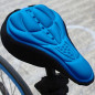 Padded Bike 3D Gel Saddle Seat Cover Bicycle Silicone Soft Comfort Pad Cushion