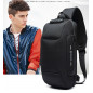 Mens Anti-theft Lock Shoulder Chest Bag With USB Oxford Travel Backpack L