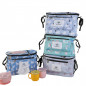 Baby Stroller Organizer Pushchair Safe Console Tray Cup Holder Hanging Bag