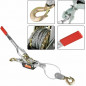 4 Tons 8800lbs Hook Come A Long Winch Hoist Hand Cable Puller Lever Durable Tool