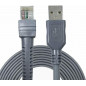 New For Zebra USB Barcode Scanner Cable 7ft CBA-U21-S07ZBR