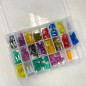 220 Pcs Car Blade Fuse Assortment Assorted Kit Blade Set Auto Truck Automotive