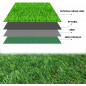 Artificial Grass Mat Synthetic Landscape Fake Turf Lawn Home Yard Garden Decor