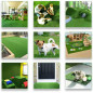 Artificial Grass Mat Synthetic Landscape Fake Turf Lawn Home Yard Garden Decor