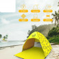 Pop Up Beach Tent Sun Shade Shelter Anti-UV Outdoor Beach Camping Fish Fabric