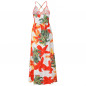 Women Floral Sexy Backless Evening Party Beach Long Maxi Dresses Boho Sundress