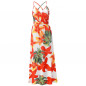 Women Floral Sexy Backless Evening Party Beach Long Maxi Dresses Boho Sundress