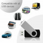 10PCS 4GB Swivel USB 2.0 Flash Drive Thumb Pen Drive Storage Memory Stick U Disk