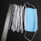 1/8" 3mm Elastic Band Cord Ear Hanging Sewing For Face Mask 8inch*10-100pcs