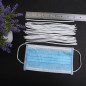 1/8" 3mm Elastic Band Cord Ear Hanging Sewing For Face Mask 8inch*10-100pcs