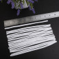 Elastic Band 1/4 inches Width (6mm) White For DIY Mask 8inchx10 to 100pcs US