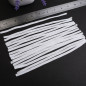 Elastic Band 1/4 inches Width (6mm) White For DIY Mask 8inchx10 to 100pcs US