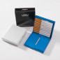 Aluminum 20PCS Cigar Cigarette Tobacco Case Holder Pocket Box Storage Container