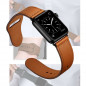 40/44mm Genuine Leather Apple Watch Band Strap for iWatch Series 5 4 3 2 38/42mm