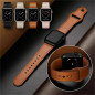 40/44mm Genuine Leather Apple Watch Band Strap for iWatch Series 5 4 3 2 38/42mm