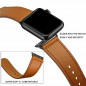 40/44mm Genuine Leather Apple Watch Band Strap for iWatch Series 5 4 3 2 38/42mm