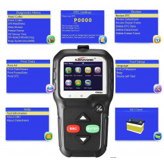 KW680 OBD2 OBDII & CAN Vehicle Engine Diagnostic Scanner Fault Code Reader-Scan