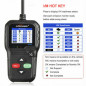 KW680 OBD2 OBDII & CAN Vehicle Engine Diagnostic Scanner Fault Code Reader-Scan