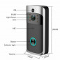 Wireless WiFi Video Doorbell Smart Phone Door Ring Intercom Security Camera Bell