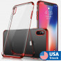 Slim Clear Transparent cute Case Cover for iPhone Xs Max XR 7 8 Plus